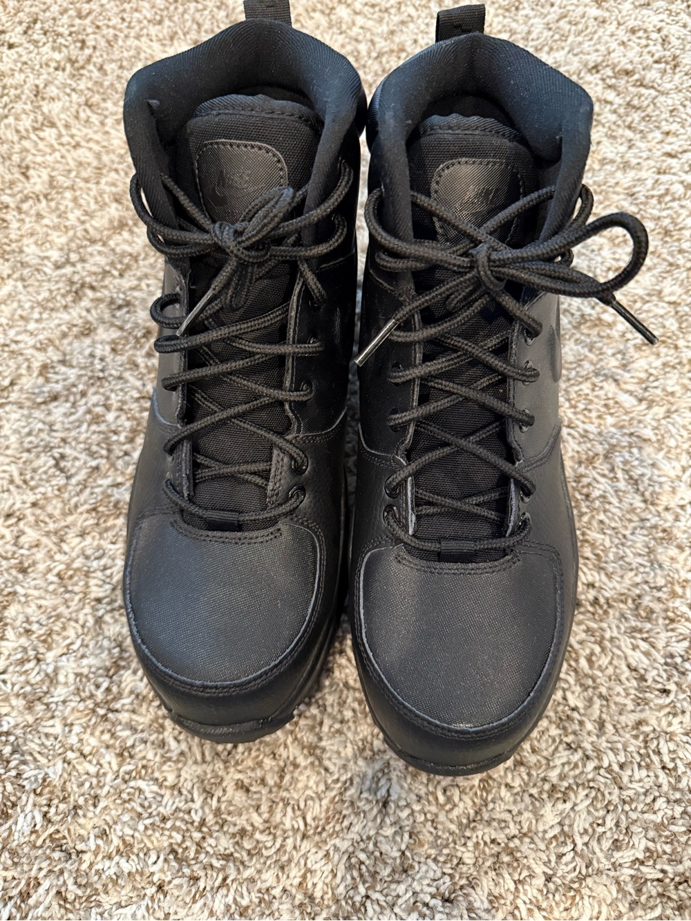Nike Black Youth High-Top Sneakers
